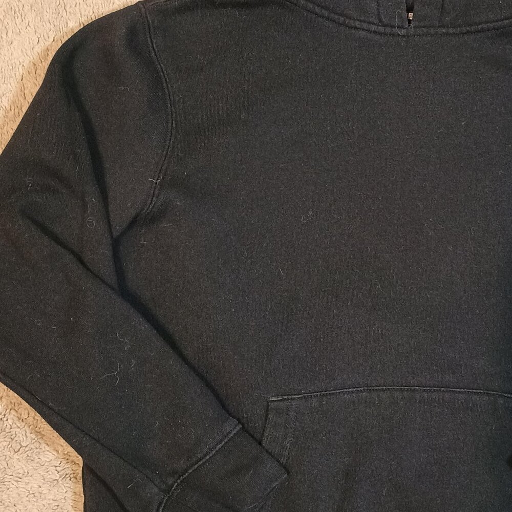 Vans Hoodie Kids Large Black Neon Gradient Graphic Skate Streetwear Pullover Hoo - Picture 5 of 9